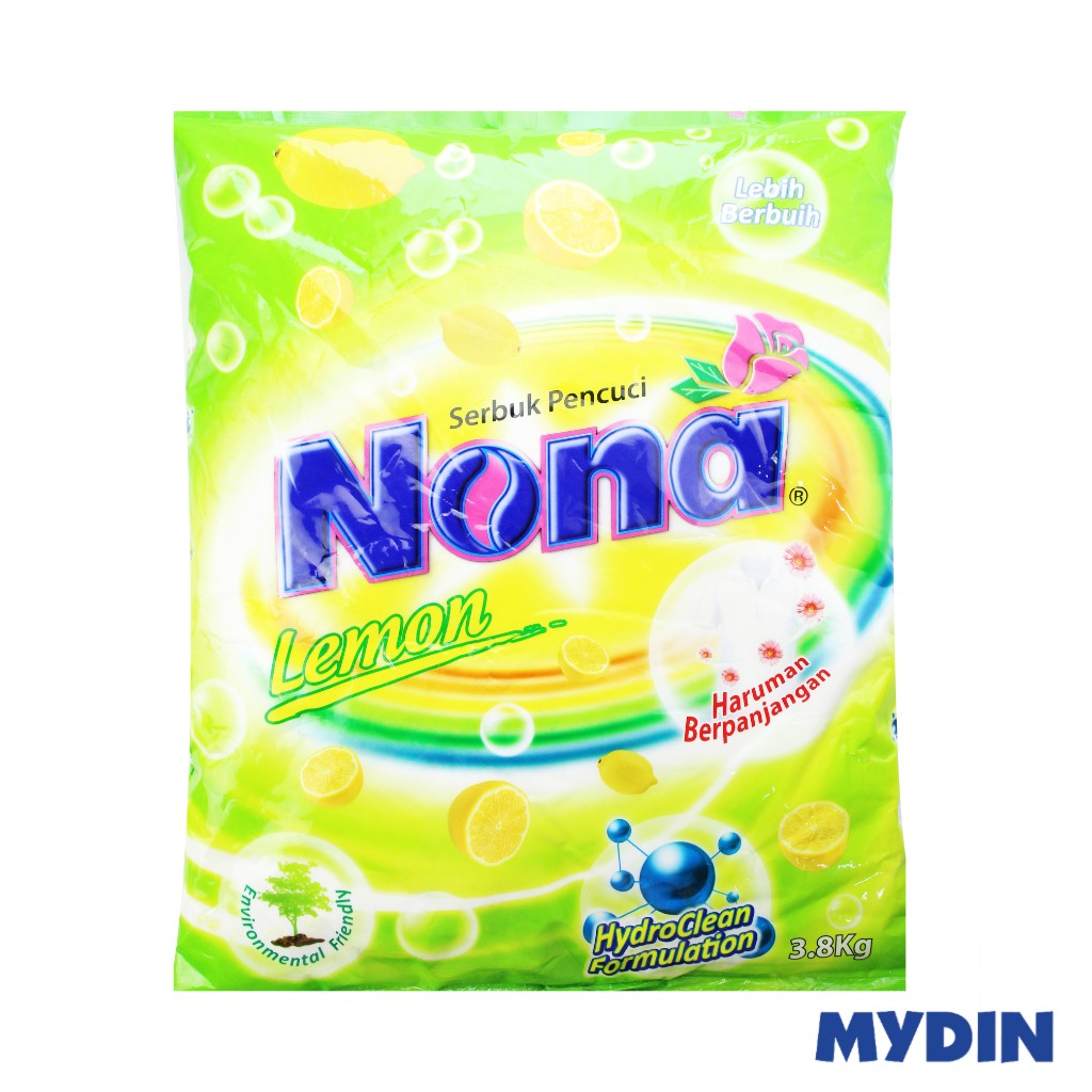Nona Detergent Powder Lemon 3.8kg