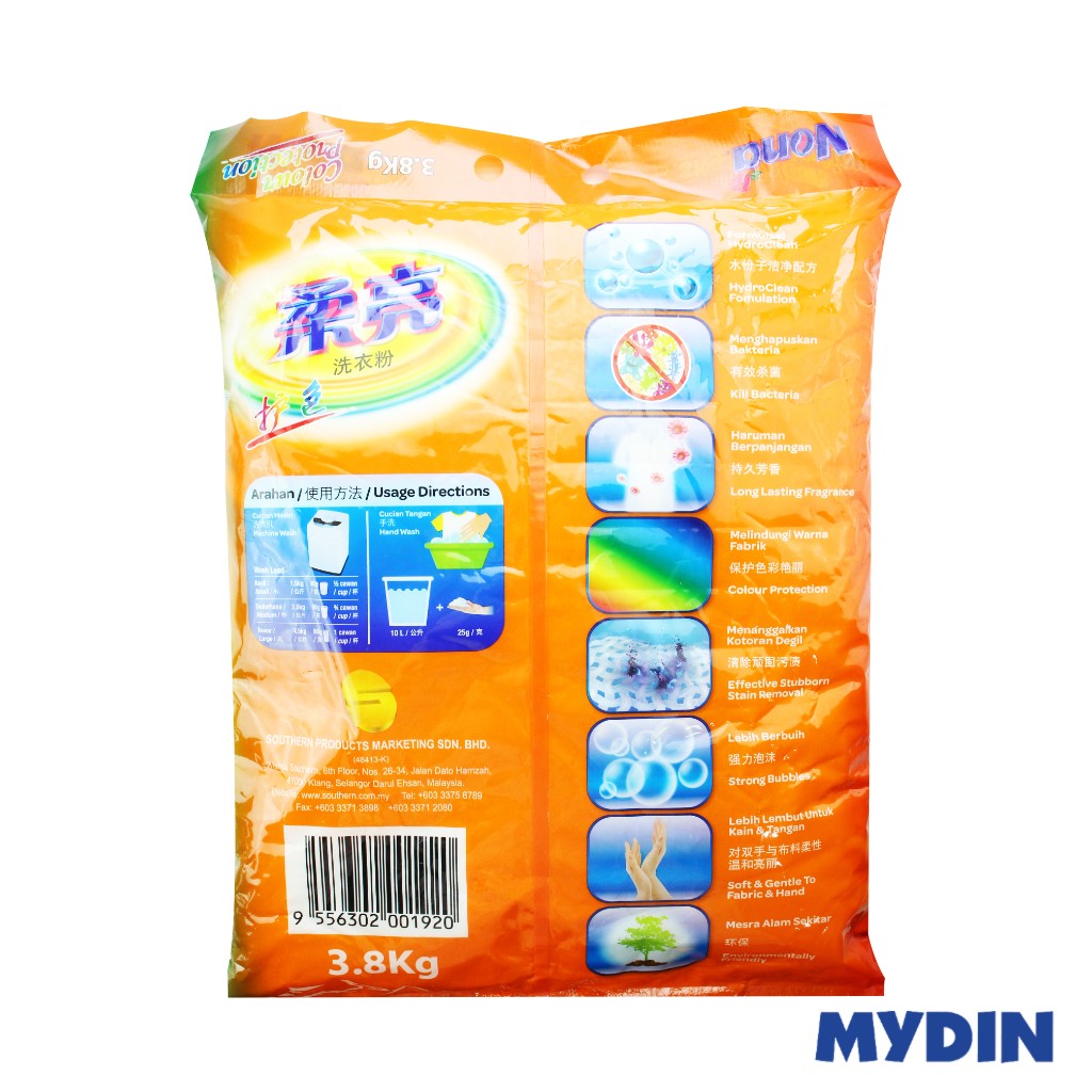 Nona Detergent Powder Colour Protection 3.8kg