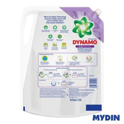 Dynamo Detergent Liquid Refill, Lavender (2.35 kg)