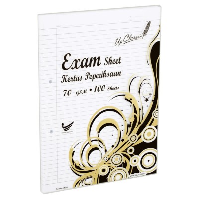 Up Exam Sheet U-EP3011 A4 70g (100's)