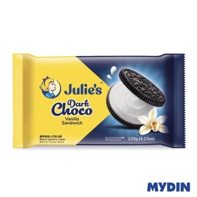 Julie’s Dark Choco Vanilla Sandwich 120g